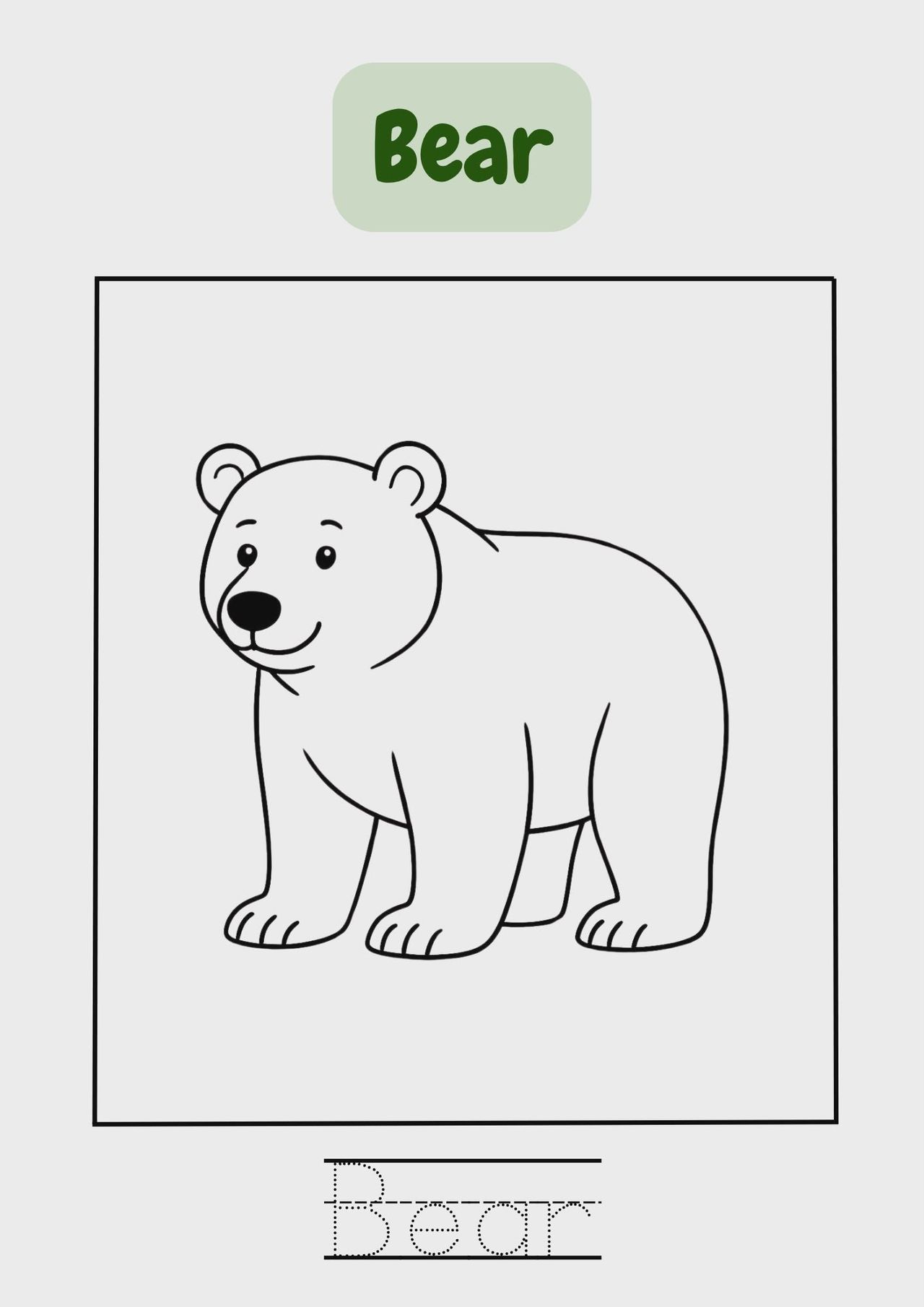 Fun Coloring and Tracing Workbook For Kid's - Image 2