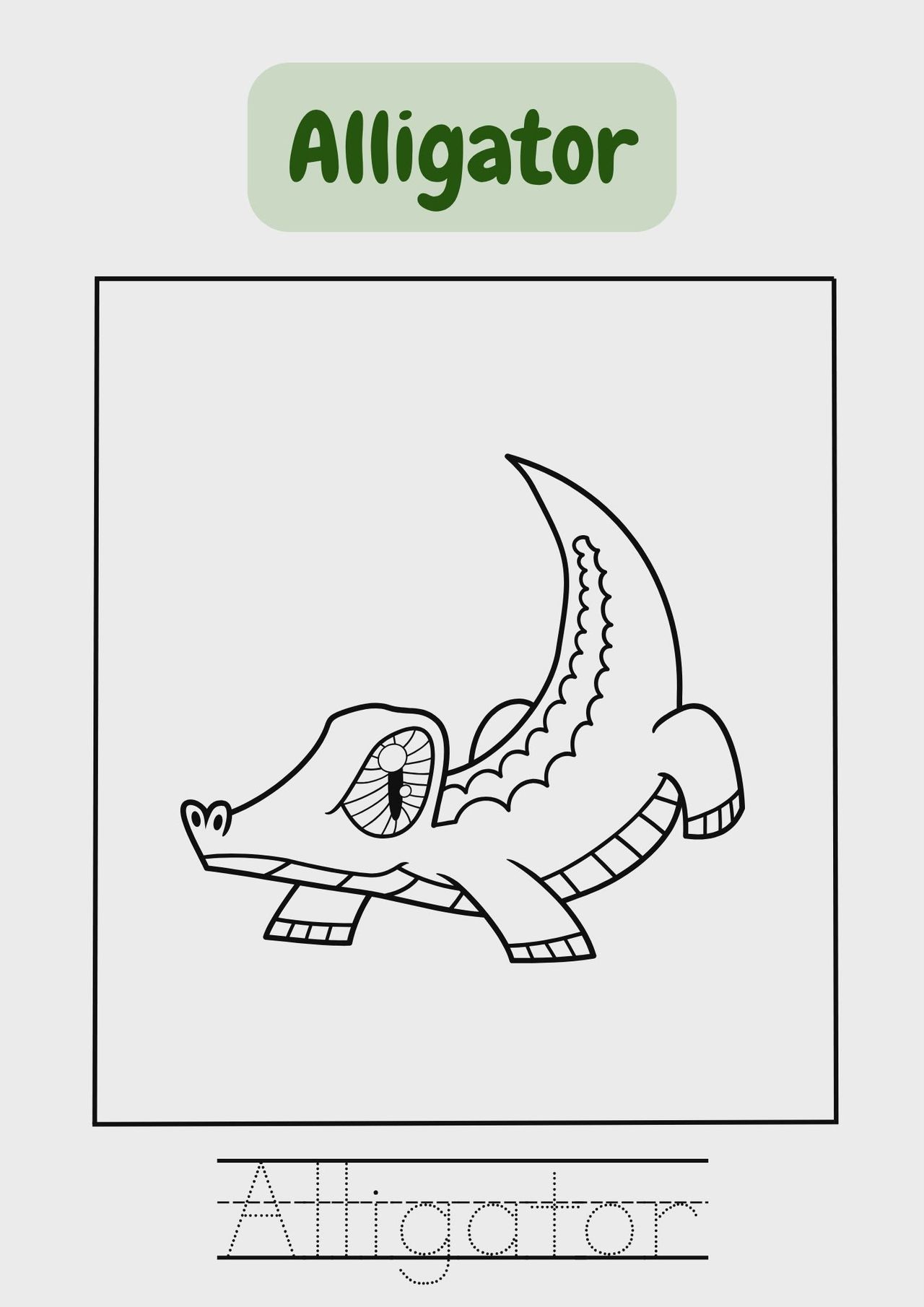 Fun Coloring and Tracing Workbook For Kid's - Image 1