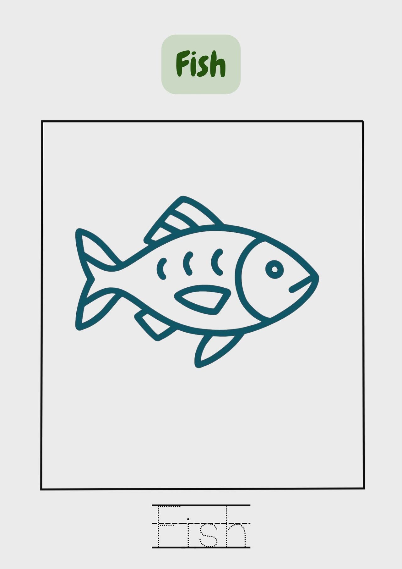 Fun Coloring and Tracing Workbook For Kid's - Image 6