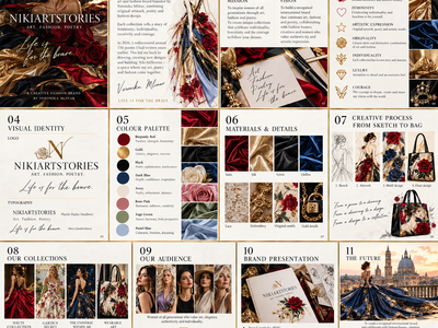 NikiArtStories — Brand Identity | Art, Fashion & Poetry
